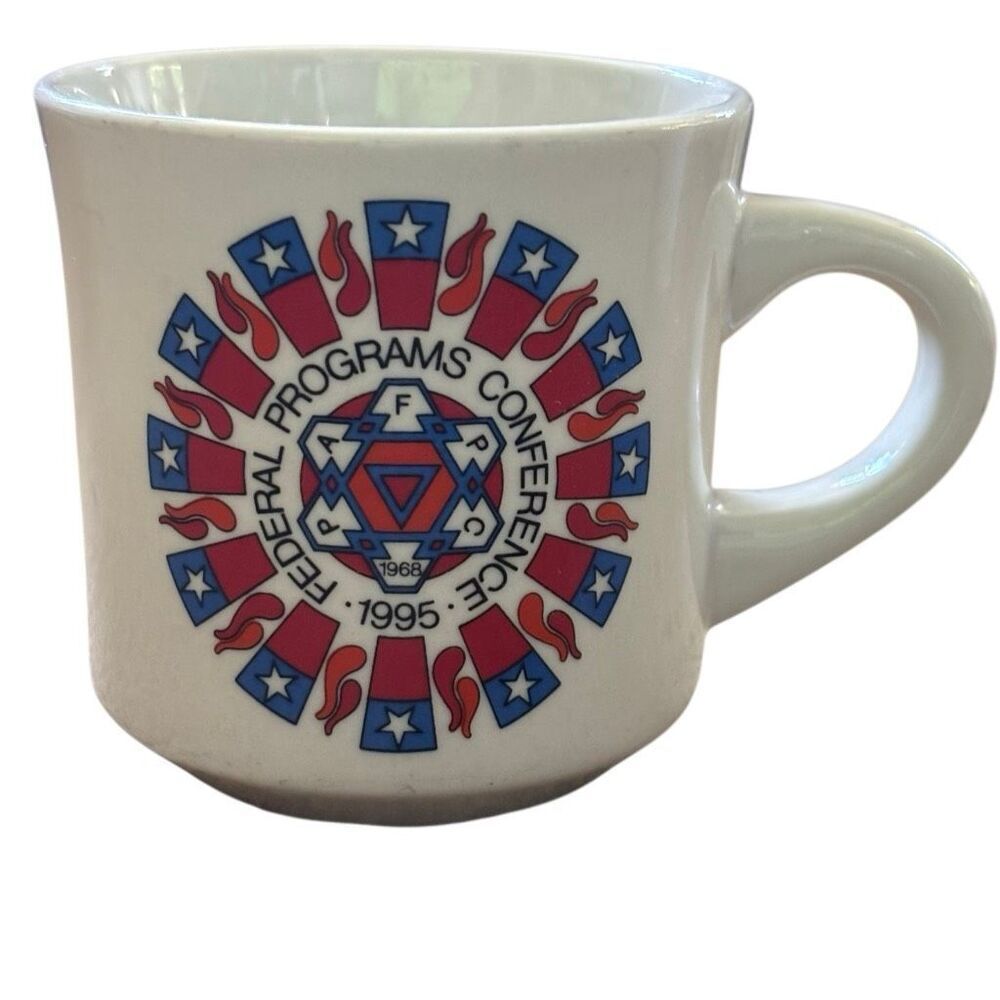 Vintage 1995 PAFPC Federal Programs Conference Coffee Mug - PA Teacher History